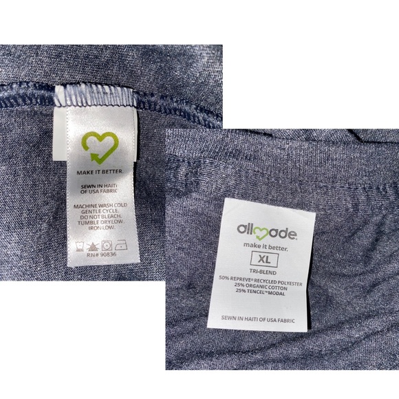 Beautiful NEW Poshmark T-Shirt, Recycled materials. Good for the environment - Picture 9 of 16